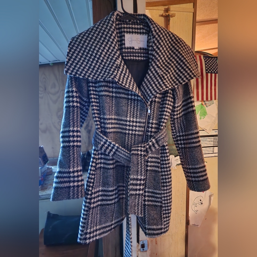 Jessica Simspon Pea/trench Coat